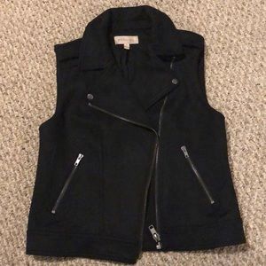 Philosophy Faux Suede Moto Vest